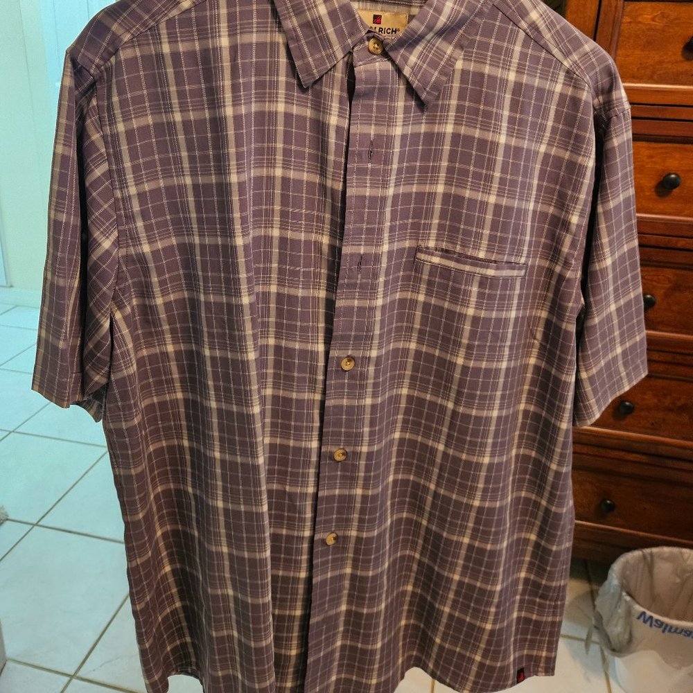 WOOLRICH SHIRT SHORT SLEEVE SIZE L